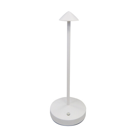 Lampara LED Recargable Portátil 29 cm BLANCO