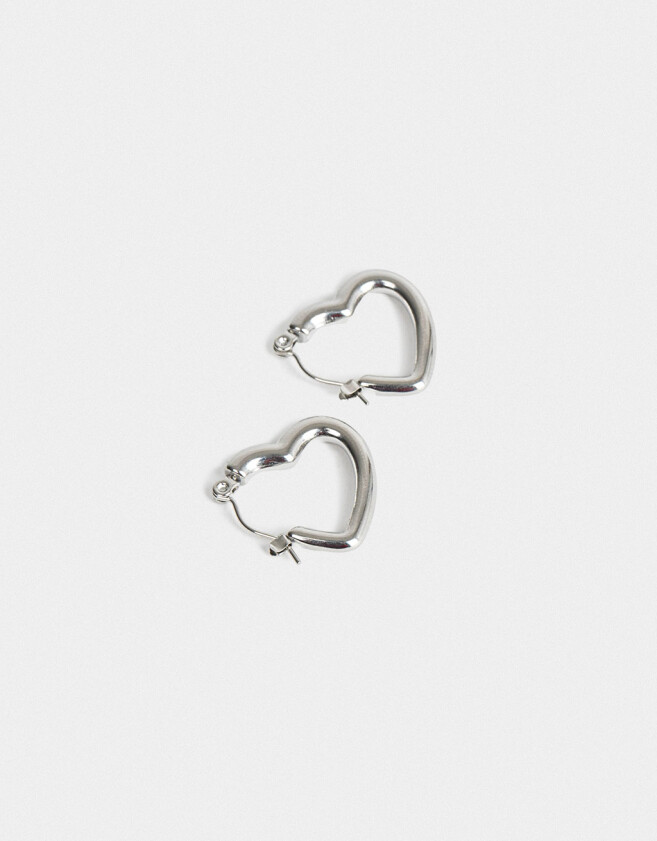 Aros Argollas Acero quirúrgico Aros Argolla Acero Quirúrgico - Plateado