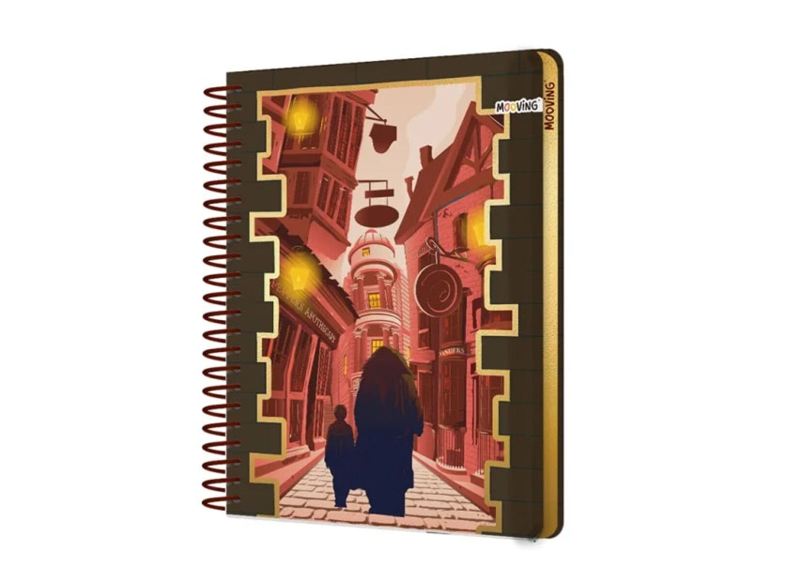 Cuaderno Mooving Carta 96 hojas Licencias - Harry Potter Nº1 