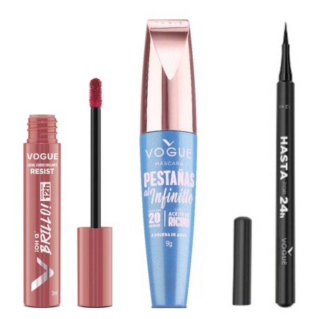 Pack Vogue Al Infinitto + Plumón Resist + Gloss Chula Pack Vogue Al Infinitto + Plumón Resist + Gloss Chula