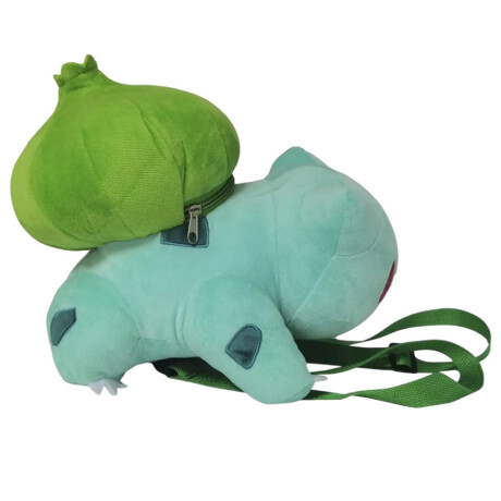 Mochila Peluche oficial Pokémon - Bulbasaur + Sobre Mochila Peluche oficial Pokémon - Bulbasaur + Sobre