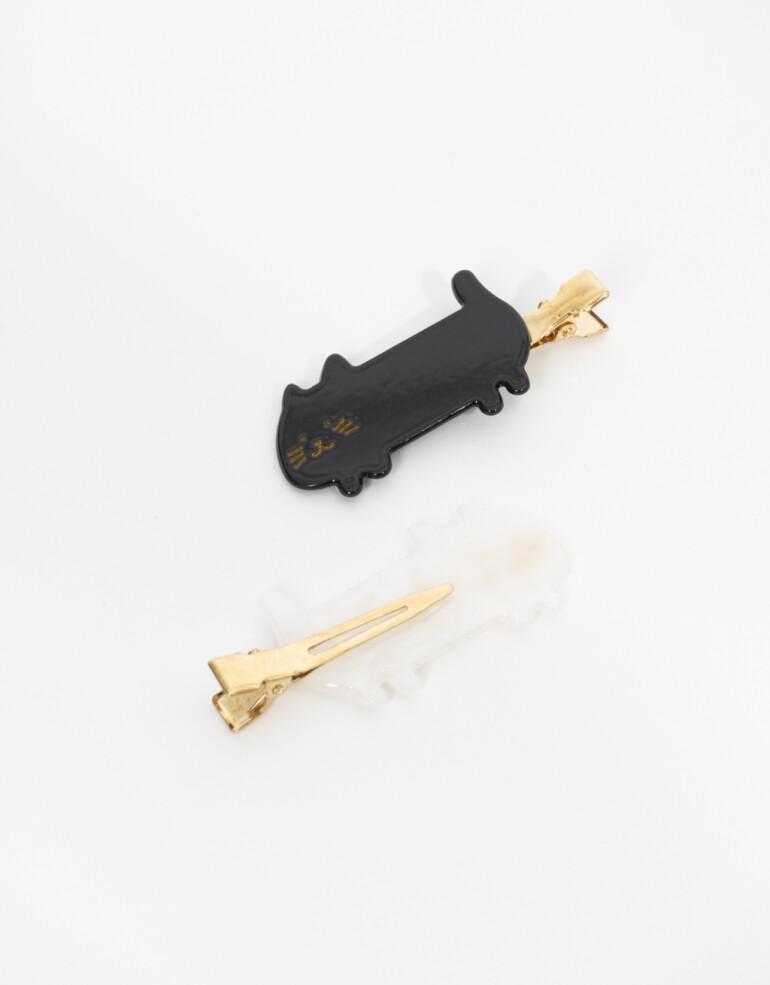 Horquillas con Accesorios Animales Set De Hebillas De Gatitos - Combinacion Bicolor