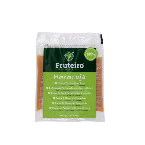 PULPA DE MARACUYA 100% NATURAL - 400 grs Pulpa De Maracuya 100% Natural - 400 Grs