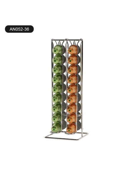 SOPORTE P/CAPSULAS NESPRESSO METAL 10X13X30CM SOPORTE P/CAPSULAS NESPRESSO METAL 10X13X30CM