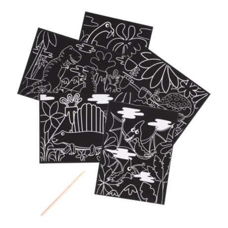 Laminas Scratch Lets Craft Dino