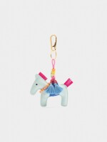 Llavero Charm De Caballo multicolor