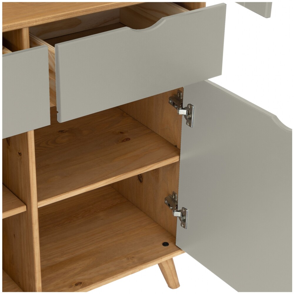 Cristalero 4 Puertas 2 Cajones- Linea Dublin Cristalero 4 Puertas 2 Cajones- Linea Dublin