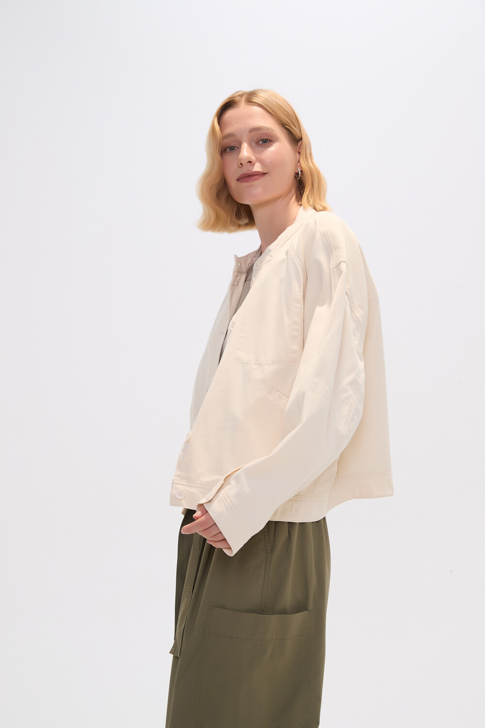 Chaqueta Maccai Crudo / Natural