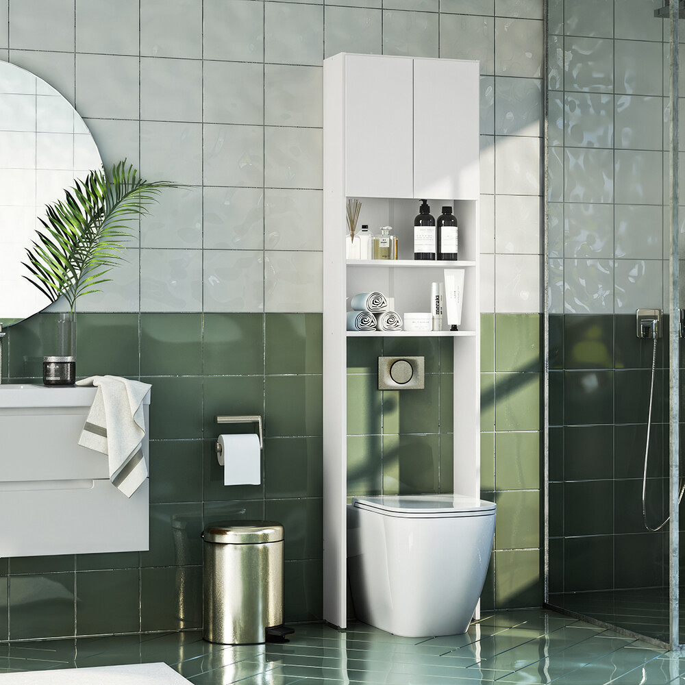 MUEBLE SOBRE INODORO BLANCO Mueble Sobre Inodoro Blanco