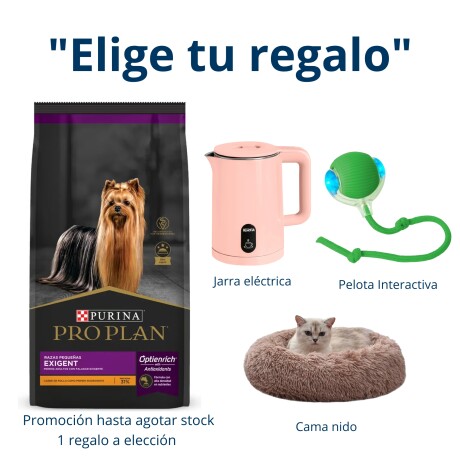 PRO PLAN EXIGENTE PERRO PEQUEÑO 7.5KG Pro Plan Exigente Perro Pequeño 7.5kg