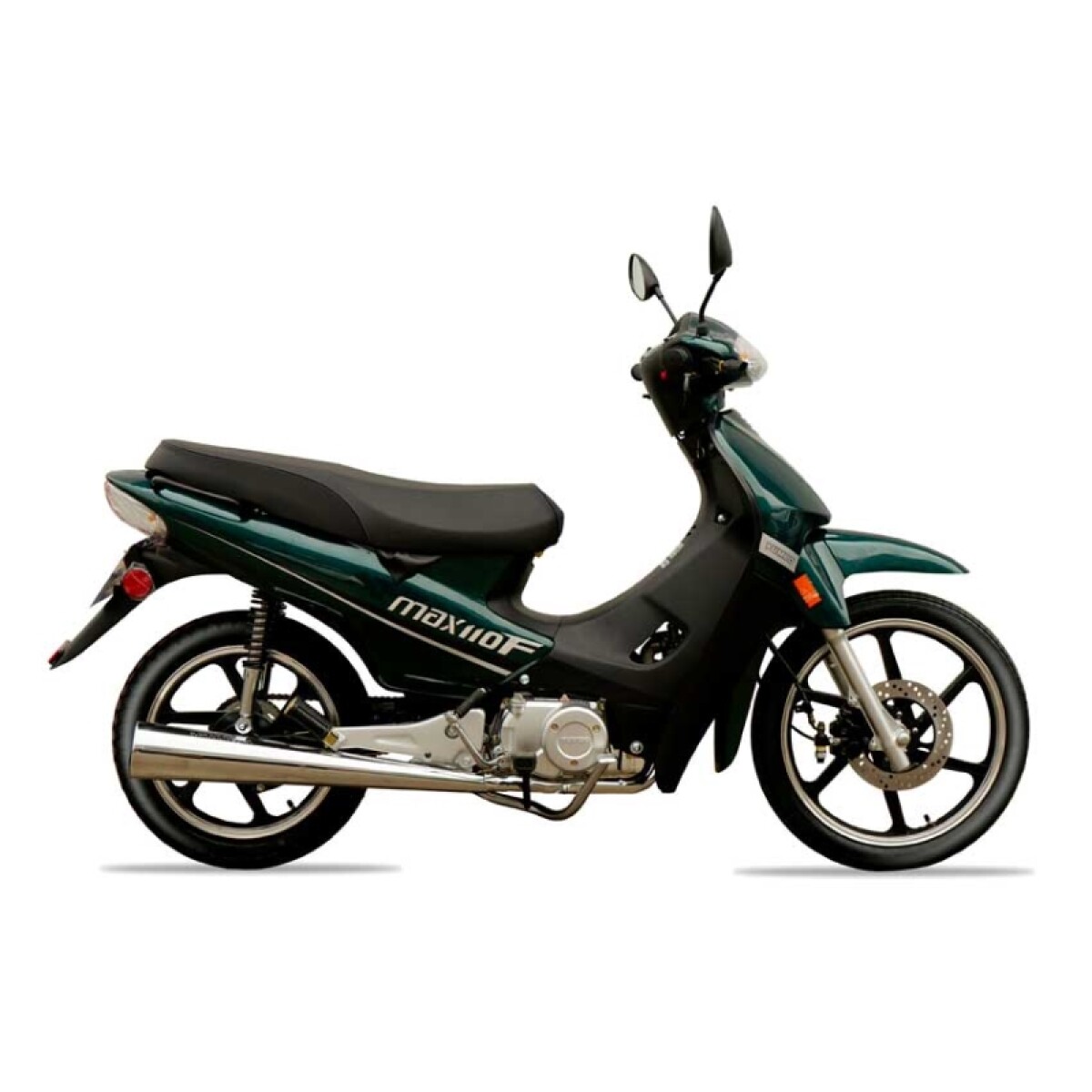 Moto Yumbo Cub Max110 F Llanta De Aleacion - Verde 