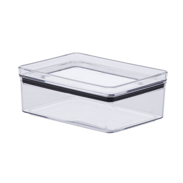 POTE HERMETICO LUMINI RECTANGULAR 770 ML TRANSPARENTE