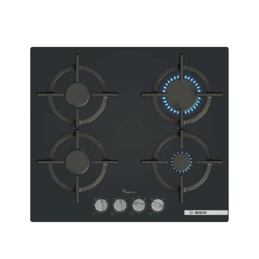 Anafe a gas Bosch PPP6A6I10 Vidrio 60 cm Anafe a gas Bosch PPP6A6I10 Vidrio 60 cm