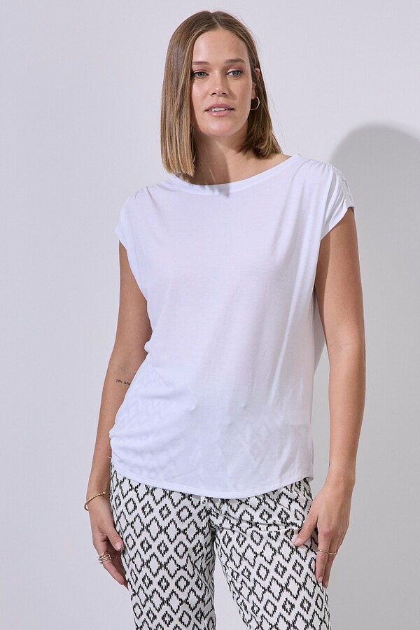 Remera Frunces BLANCO