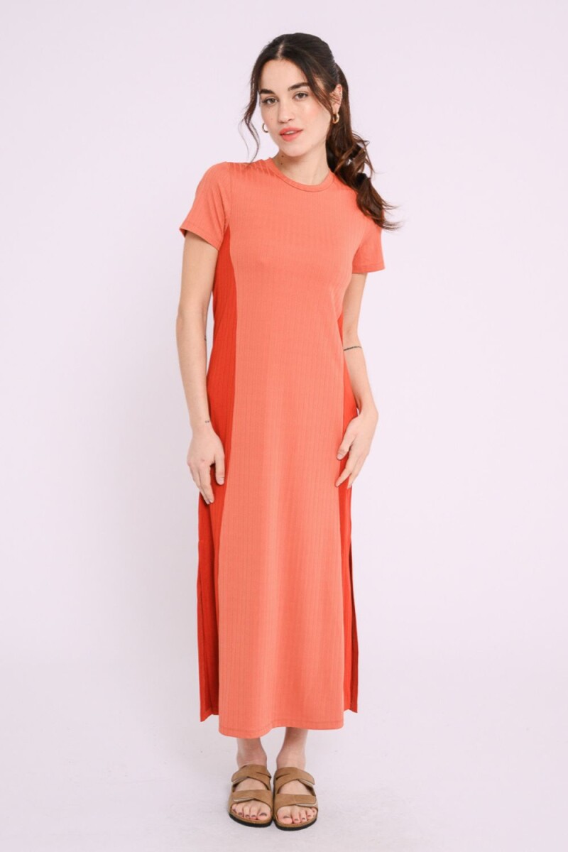 Vestido Field - Terracota 