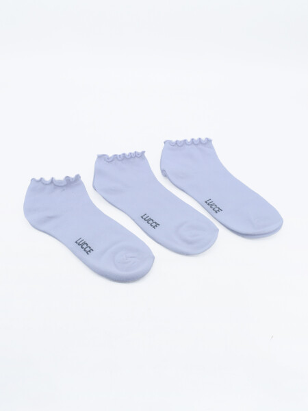 MEDIAS PACK X 3 NEGRO