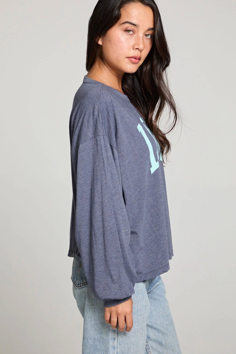CAMISETA ML LOVE Gris