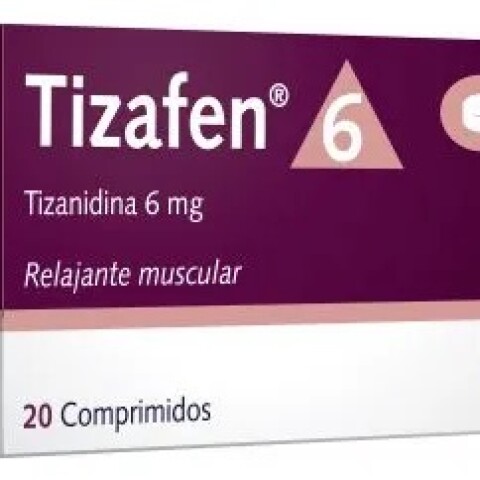 Tizafen 6 mg por 20 Comprimidos Tizafen 6 mg por 20 Comprimidos