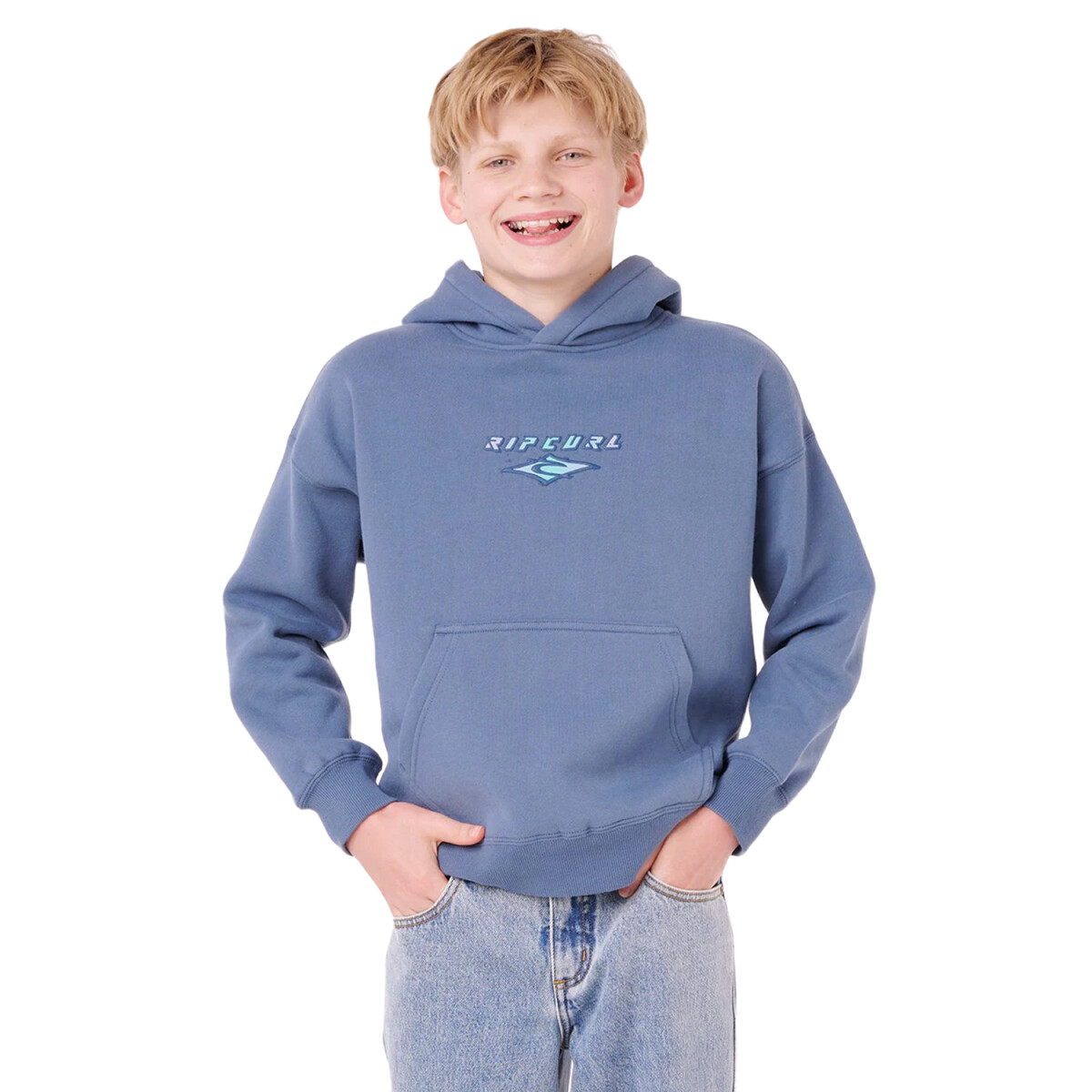 Canguro Rip Curl Faded Out Hood Niño - Azul 