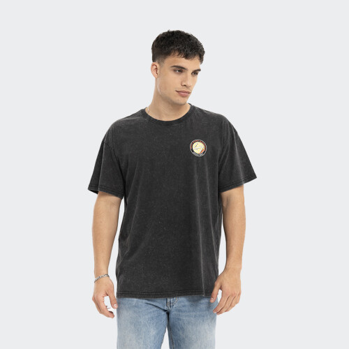 Remera Reef Oversize Negro
