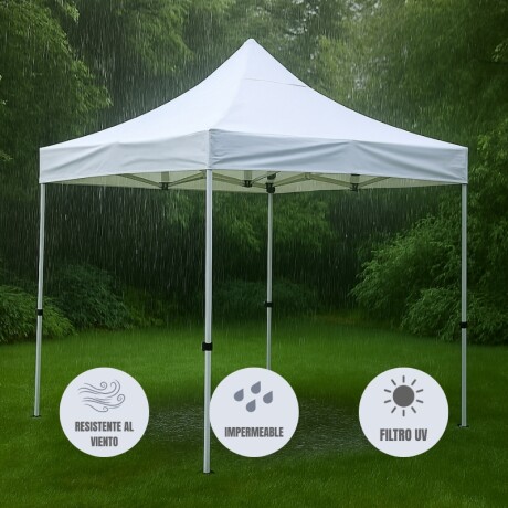 GAZEBO IMPERMEABLE 3X3 Gazebo Impermeable 3mx3m Blanco