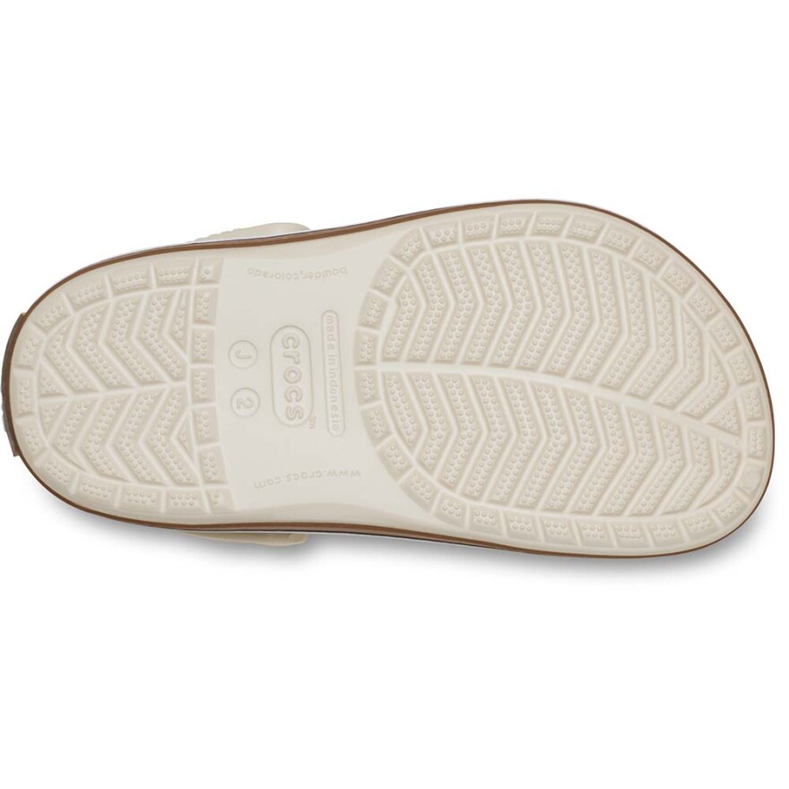 Crocs Crocband Gum Clog Niños Summit White