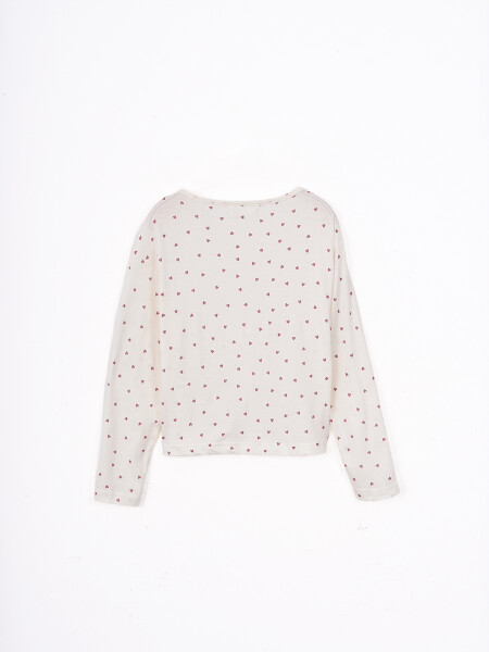 REMERA BRISA OFF WHITE