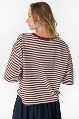 Tshirt Rowan Chocolate/Bordeaux