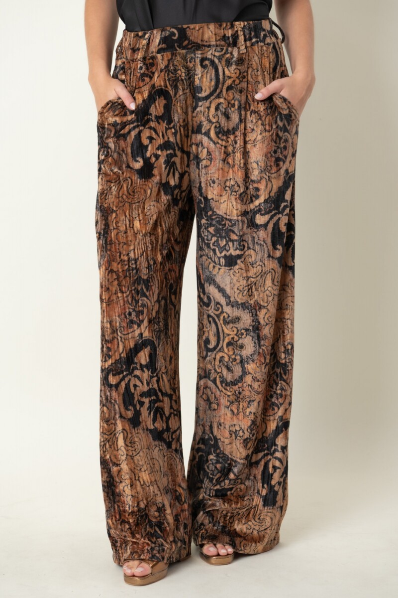 PANTALON SHUNGIT - Camel 