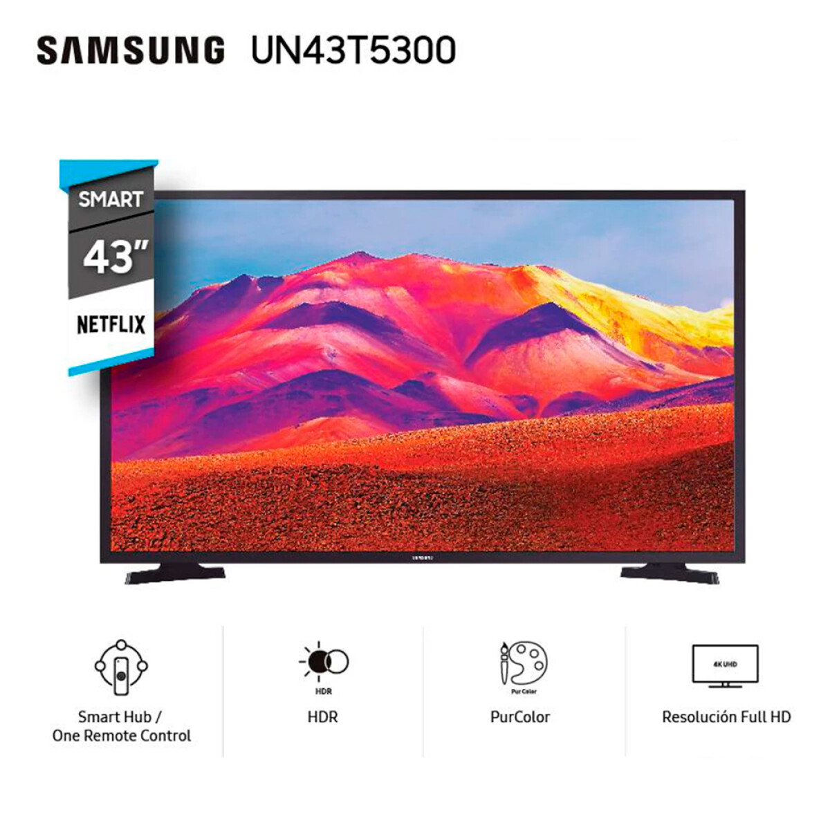 TV Smart Samsung 43" T5300 