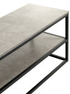 Mueble TV DOKKEDAL 1 estante hormigón/negro Mueble TV DOKKEDAL 1 estante hormigón/negro