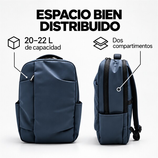Mochila Urbana para Notebook 15,6" de 20-22 L Azul 1