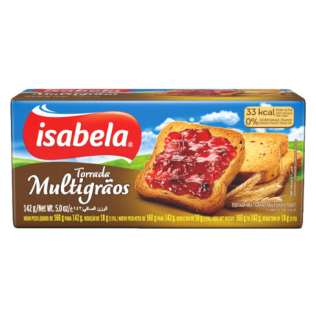 TOSTADA ISABELA 142G MULTIGRANOS TOSTADA ISABELA 142G MULTIGRANOS