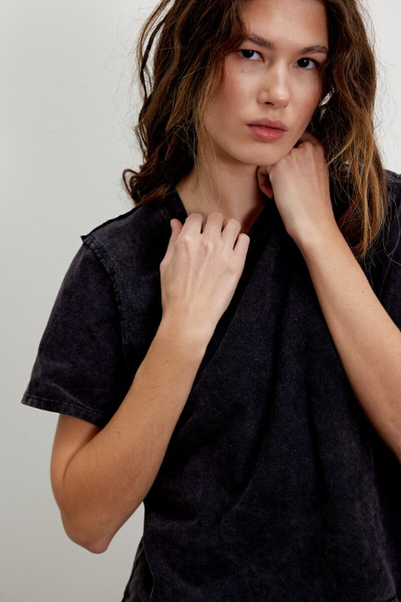 CAMISETA DIARIO Negro