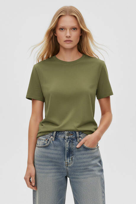 Remera Jocoss Verde Oliva