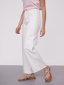 Pantalon Quadrina Marfil / Off White