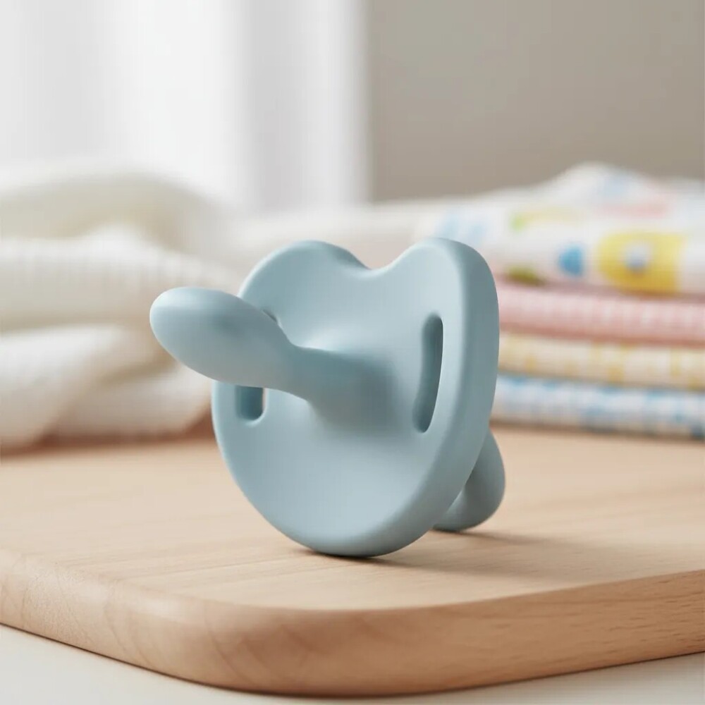 Chupete Suavinex Fisiológico Essence 6 a 18m celeste pastel