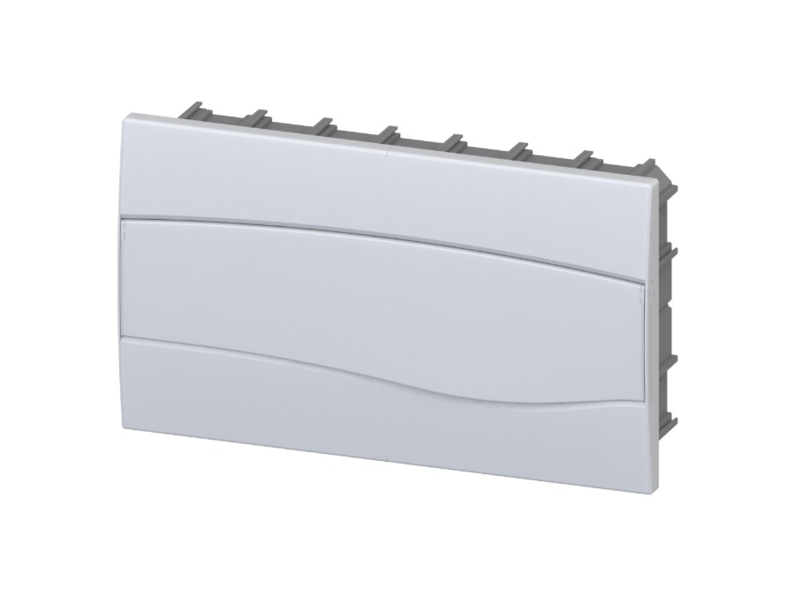 TABLERO EMB PLASTICO P/18 TM TAPA BLANCA BRUM 