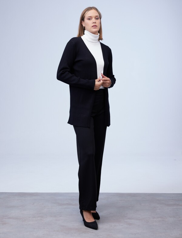 Cardigan Abierto NEGRO