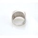 Anillo En Oro 18K, Diamantado. Anillo En Oro 18K, Diamantado.