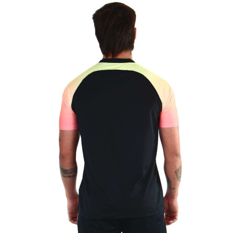 Fila Polo Masculina Classic Negro-Multicolor