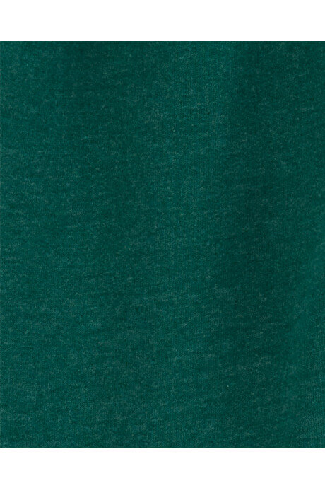 Pantalón de algodón, con franja lateral, verde Sin color
