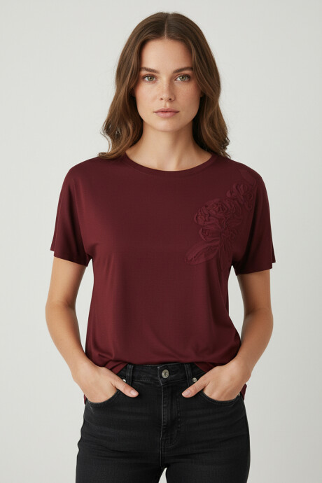 Remera Blion Bordeaux