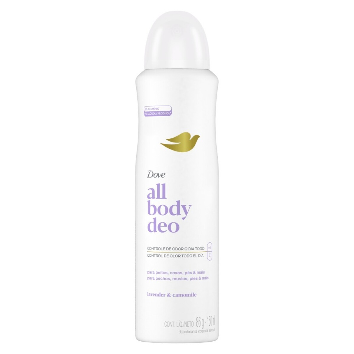 Dove All Body deo corporal lavanda y manzanilla 150ml 