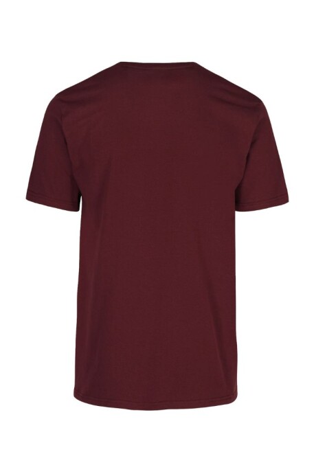 Camiseta a la base peso completo - Talle XXXL Bordó