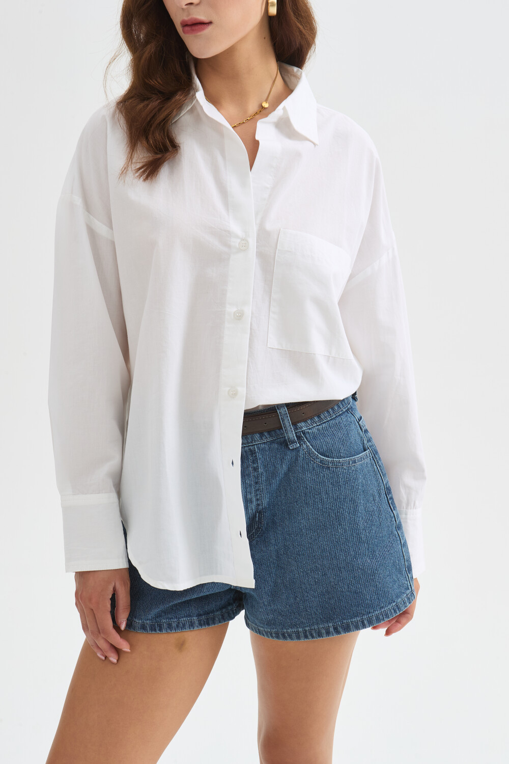 Camisa Tunnis Marfil / Off White