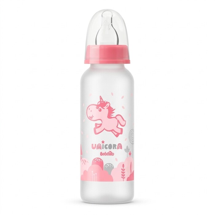 BABELITO BIBERON 250 ML TET SILIC ROSA única