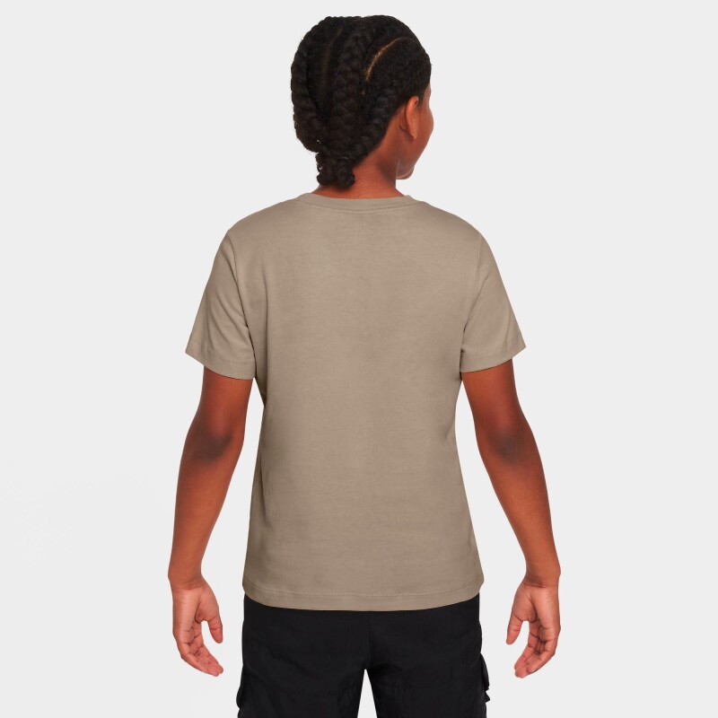 Remera Nike Sportswear Tee Futura de Niños Blanco
