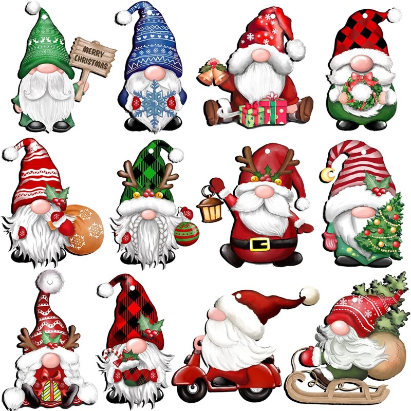 Set x 24 colgantes Santa Claus N/a