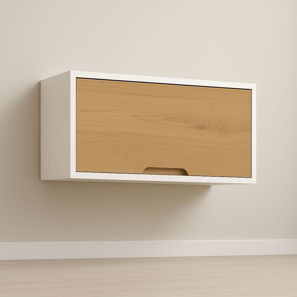 AÉREO - AUXILIAR 1 PUERTA - LINEA WOOD BLANCO 